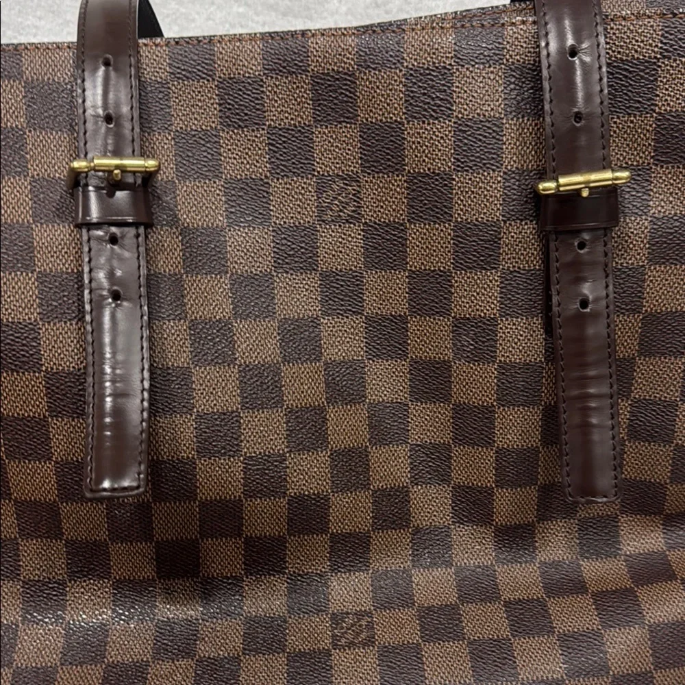 Louis Vuitton Brown Checkered Shoulder Bag - Picture 13 of 14